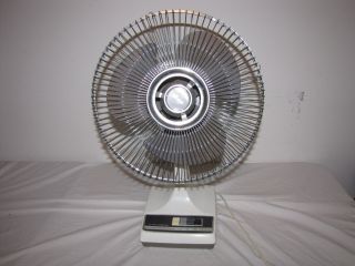 Galaxy 12 " 3 Speed Gray/grey Blades Oscillating Table Fan Type 12 - 1 Style K1 - Crp
