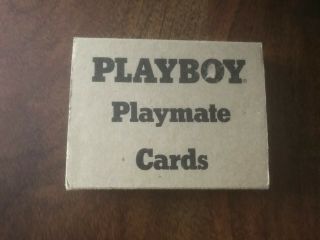 Vtg PLAYBOY PLAYMATE CENTERFOLDS 1973 1 Decks 1 Opened Playing Cards 2