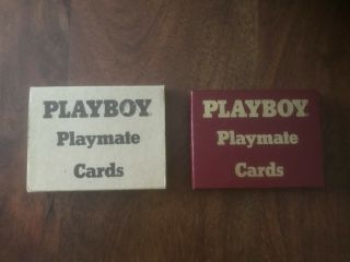 Vtg PLAYBOY PLAYMATE CENTERFOLDS 1973 1 Decks 1 Opened Playing Cards 3
