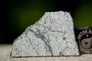 Vinales Meteorite 3.  2 Gram Part Slice From Cuba L6 Chondrite Shock Level 3