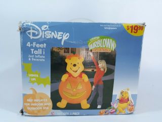 Disney Winnie The Pooh Halloween Airblown Inflatable 4ft