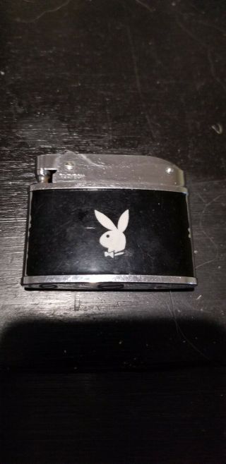 Vintage Playboy Bunny Logo Lighter Made In Japan 1960 