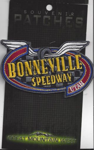 Bonneville Speedway Souvenir Utah Patch