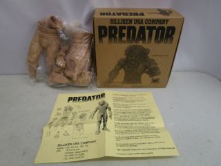 1991 Billiken Usa Company Predator 12 " Soft Vinyl Model Kit Mib