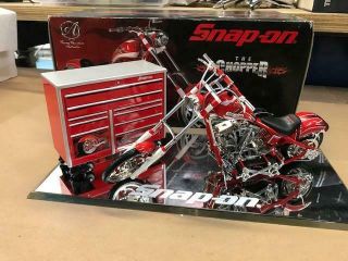 2004 Snap - On The Chopper 1/10 Scale Orange County Choppers Model Motorcycle