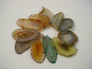 Noblespirit {3970}beautiful Selection Of Agate Slices
