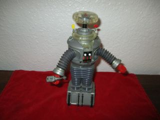 Lost In Space B9 Plastic Electronic Robot With Voice 10” Tall