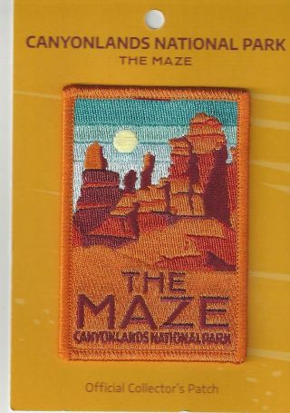 The Maze Canyonlands National Park Souvenir Patch