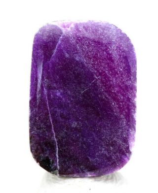 RARE GEL SUGILITE CABOCHON Purple Mineral Specimen Natural Lapidary Gemstone 5
