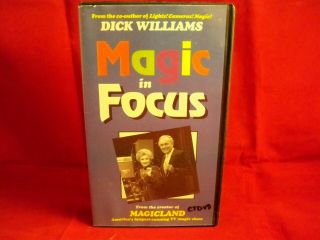 Magic Trick Vhs Dick Williams Magic In Focus