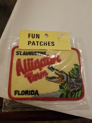 St Augustine Alligator Farm Patch In Package
