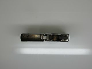 Vintage 1984 Polished Chrome Zippo Slim Lighter,  With Engraving 5