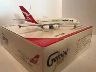 Gemini Jets 1/400 Qantas Airbus A380 Gjqfa882 Vh - Oqb Rare