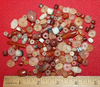 (150) Neolithic Stone Beads