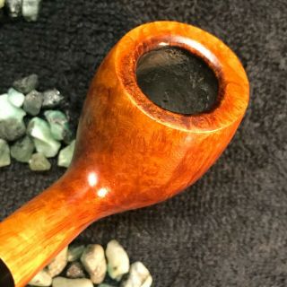 RESTORED pristine L.  J.  Peretti Co.  smooth Author vintage pipe 4