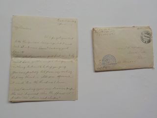 Wwi Letter 1919 Esch Luxembourg Stars & Stripes Basketball Team Aef Paper Ww1