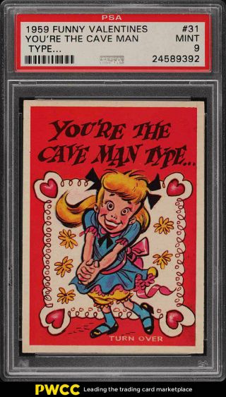 1959 Topps Funny Valentines You 