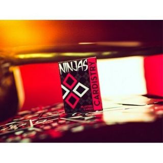 Cardistry Ninja Red Playing Cards Limited Edition Ninjas Deck By De 