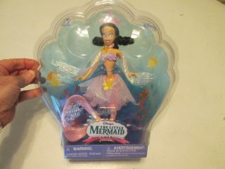 Htf Disneys The Little Mermaid Ariels Sister Alana Doll With Poseable Tail Nip