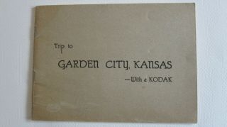 Trip To Garden City Kansas With A Kodak Booklet