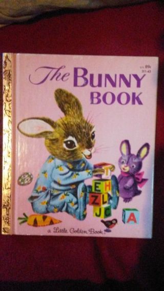 Vintage A Little Golden Book The Bunny Book 1955