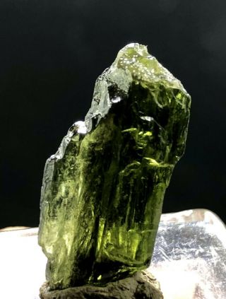 Green Tourmaline - - - Rare Natural Verdelite Crystal Mineral Specimen