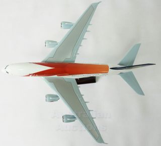 Singapore Air A380 Large Plane 50th Anniversary Special 18 " Solid Resin