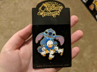 Stitch Ducklings Donald Duck Doll Disney Le 500 Pin