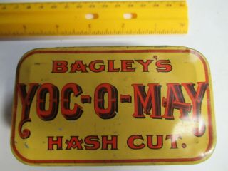 Vintage Tobacco Tin - - Bagley 