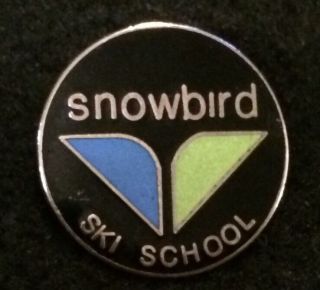 Snowbird Ski School Skiing Pin Badge Utah Ut Souvenir Travel Resort Lapel
