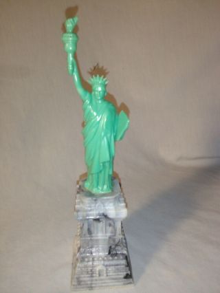 Vintage Statue Of Liberty Plastic Souvenir 9” York City Nyc