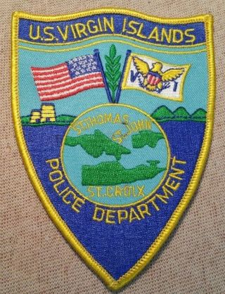 Us Virgin Islands Police Patch