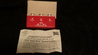 Vintage 1971 Add - A - Matic Grocery Shopping Money Counter Red Nib