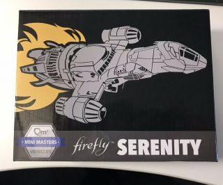 Qmx Mini Masters Firefly Serenity Display Maquette With Base - Loot Crate