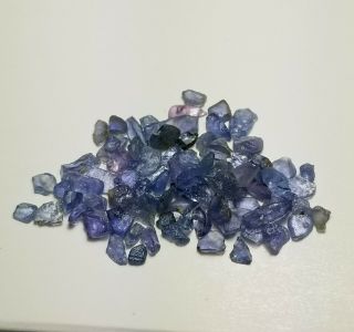 Rare: Natural Yogo Sapphire Rough - - 10.  5 Carats - - Y 5