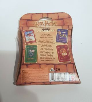 Harry Potter and the Philosopher ' s Stone Quidditch Card Game,  Mattel 2000 2
