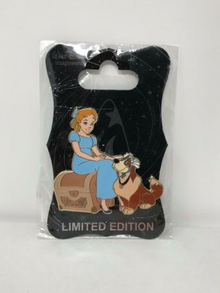 Disney Wdi Wendy & Nana Heroines And Dogs Le 250 Pin Peter Pan
