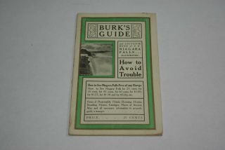 Rare 1918 Burk 