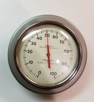 Vintage Airguide Humidity Indicator,  Made In U.  S.  A. ,  Chicago