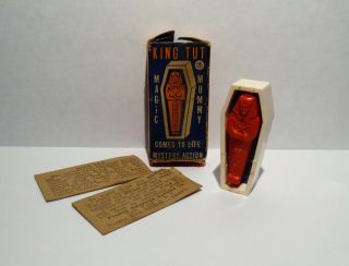 Vintage Franco American Novelty Co.  - King Tut Magic Mummy - Box
