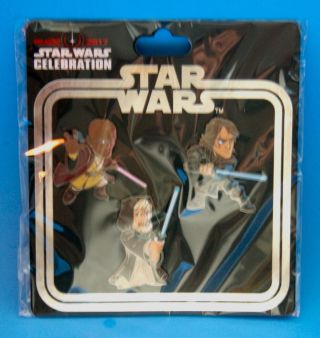 Star Wars Jedi Pin Set Celebration Exclusive 2017