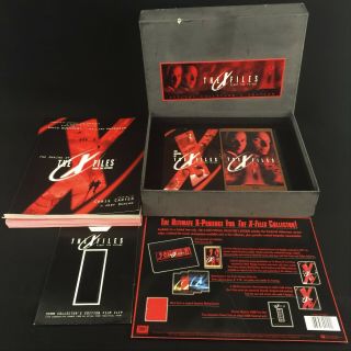 Vtg Vhs Set The X - Files Fight The Future Special Collector 