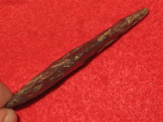 Authentic Native American artifact arrowhead Missouri knife / blade K3 3