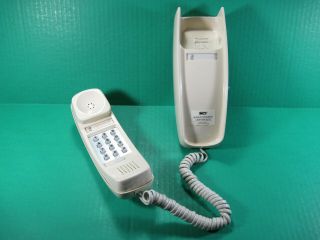Vintage At&t Western Electric Trimline Touch Tone Wall Telephone Read