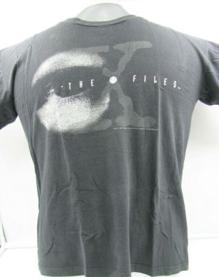 The X Files T - Shirt,  Black,  Men 