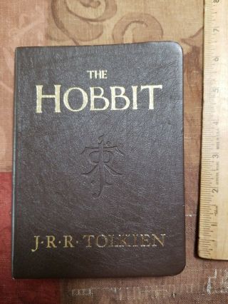 The Hobbit Or There And Back Again Jrr Tolkien Leather Like Gold Page Edges