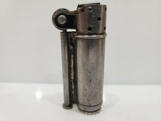 Vintage Dunhill Trench Military Silver Service Lighter Wwii / Usa Made