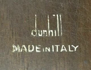 Vintage Estate Dunhill Single Pipe Stand Walnut - 3