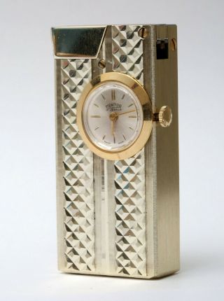 Vintage Mentor 17 Jewels Swiss Made Watch Lighter
