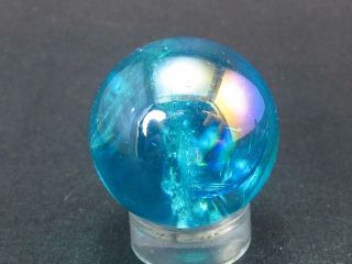 Aqua Aura Quartz Sphere Ball From Brazil - 0.  9 "